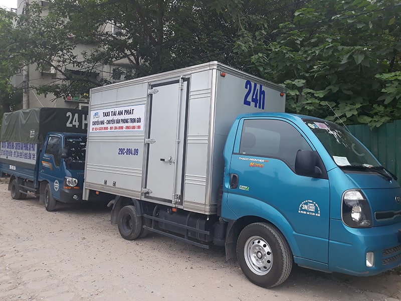 Báo giá cho thuê taxi tải chở hàng chuyển nhà tại Hà Nội