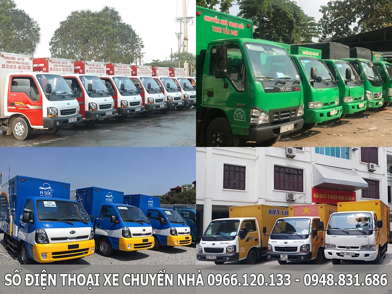 Số điện thoại xe tải chở hàng các quận Hà Nội